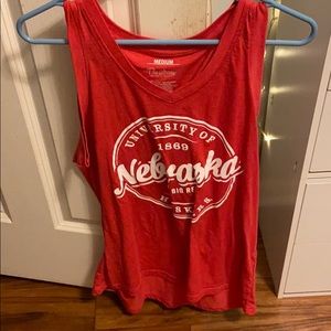 University of nebraska tank top